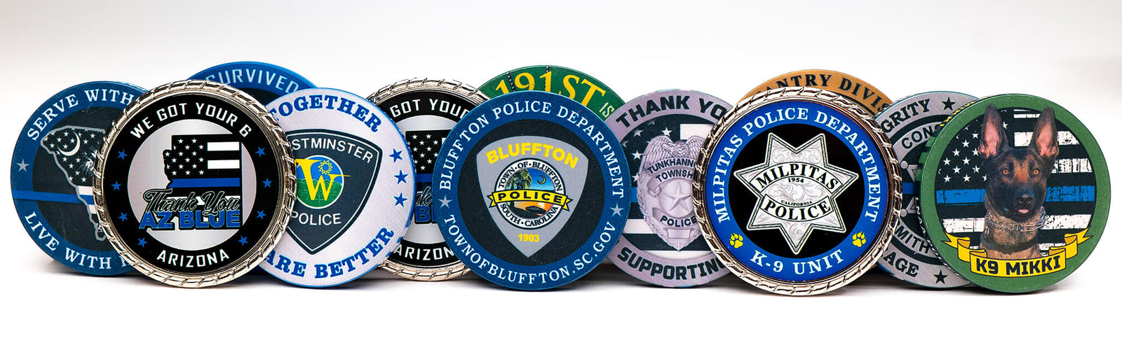 Law Enforcement Challenge Coins