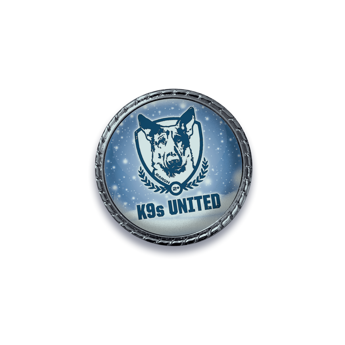K9s United Metal Challenge Coin