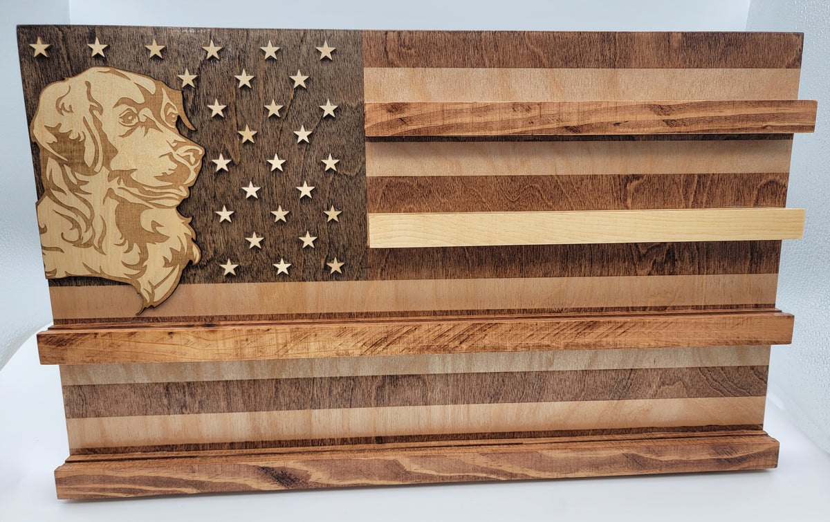 K9 Challenge Coin Display Board - 18" x 11"