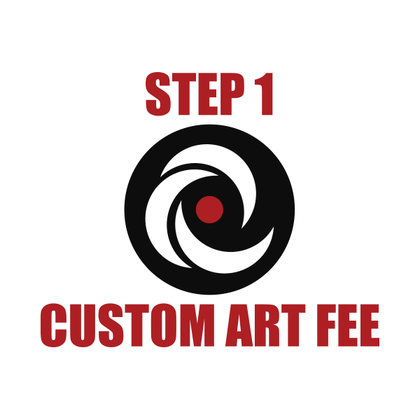 Custom Art Design Fee Included