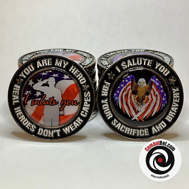 Die Cast Military Appreciation Coin