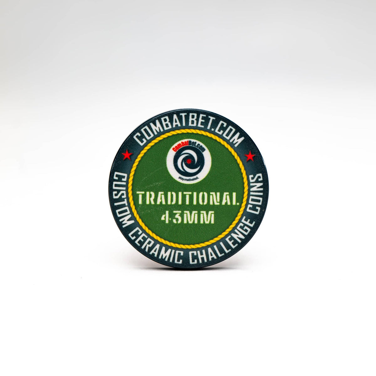 360view Traditional 43mm (1.7") Custom Ceramic Coins